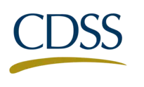 CDSS logo with blue letters and a yellow curved underline beneath the text.